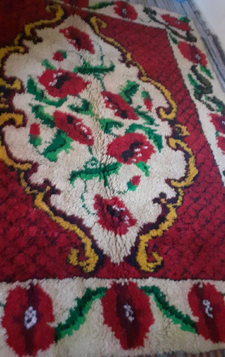 Ръчно тъкан китеник от 100% вълна