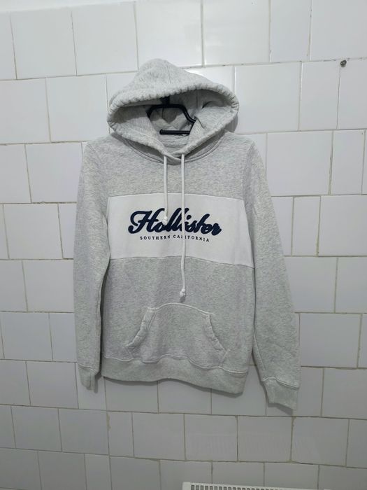 Hanorac marca Hollister mărime S culoare gri