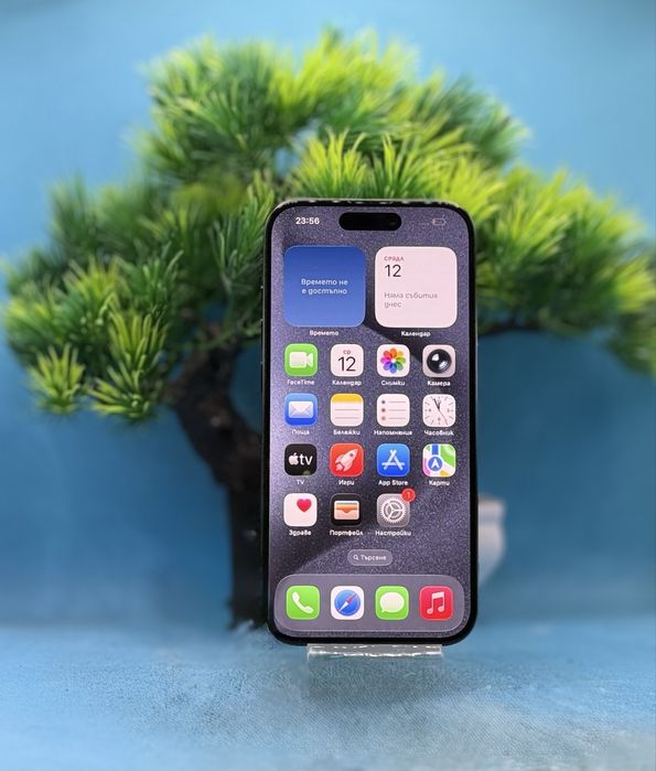 Apple iPhone 15 Pro, 128GB, 5G, Blue Titanium