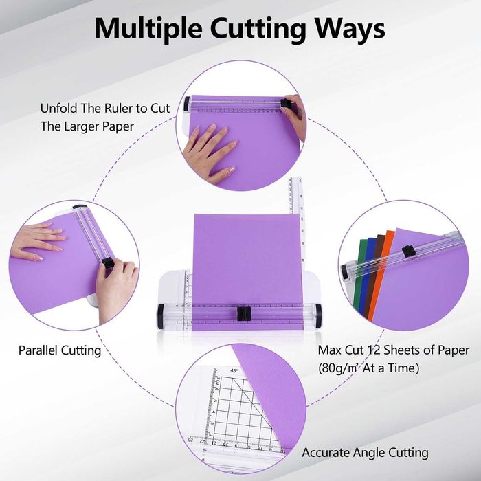 НОВА! A5 мини гилотина за хартия – прецизен и безопасен ротационен нож