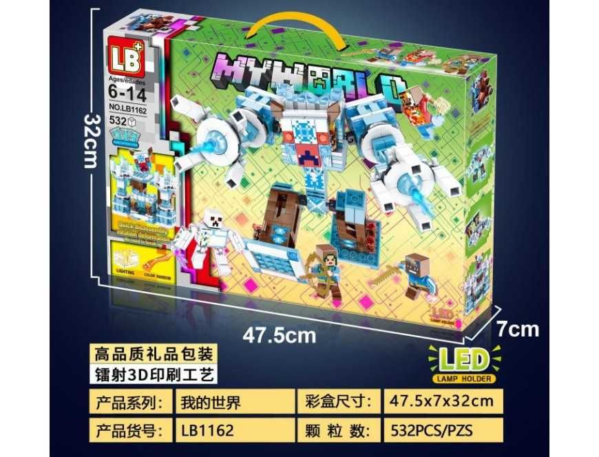 Конструктор Майнкрафт Трансформърс, 490+ части Minecraft My World