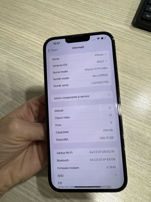 iPhone 13 Pro Max, 256GB, 5G, Graphite!!!