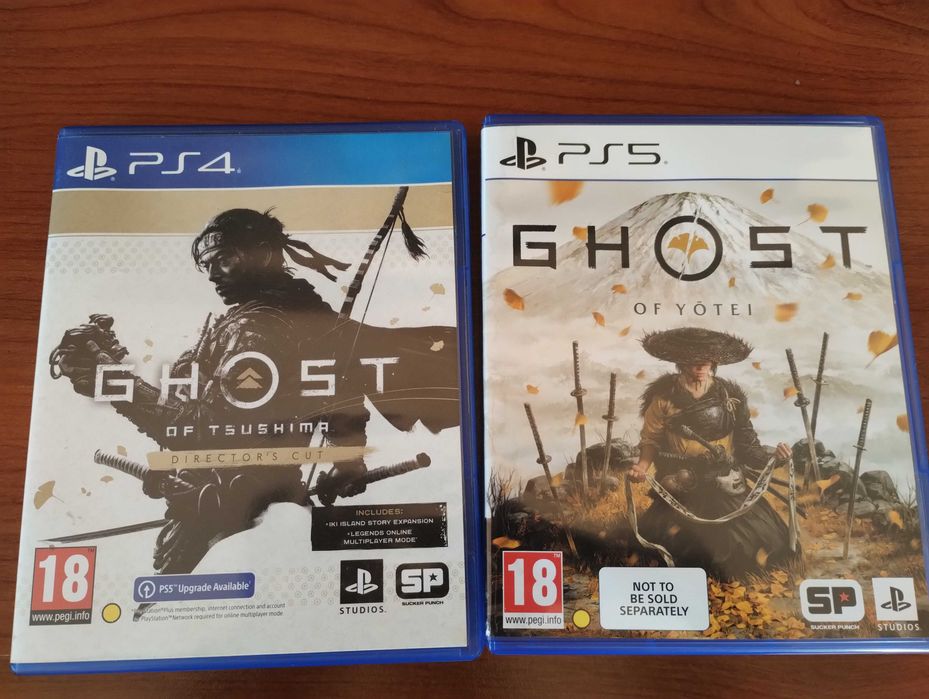 Ghost of Tsushima и Ghost of Yotel