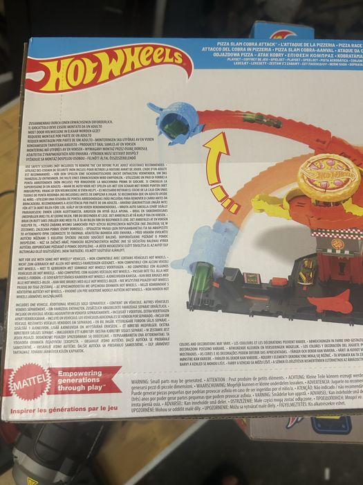 Hot wheels pizza slam cobra
