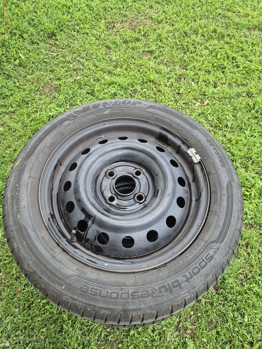 Jante cu cauciucuri 185 60 R15 4x100 Hyundai Opel Dacia