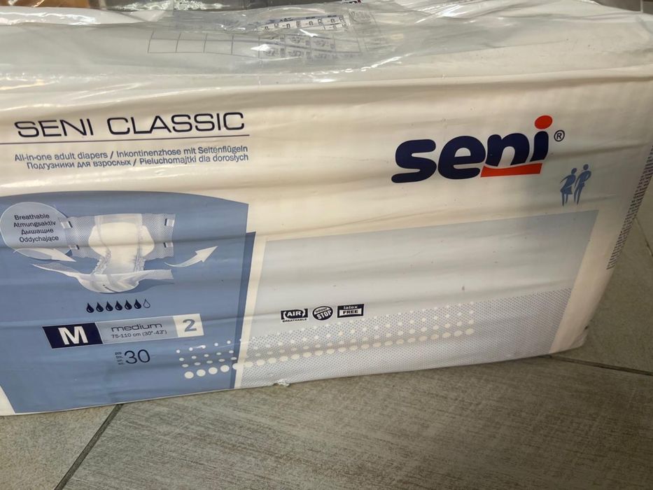Продам памперсы Seni Classic М Medium 2 размер