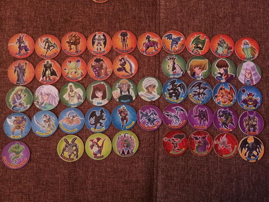 Продавам тазо/tazo на Pokemon, Yu-Gi-Oh, Marvel и други - Chipocao