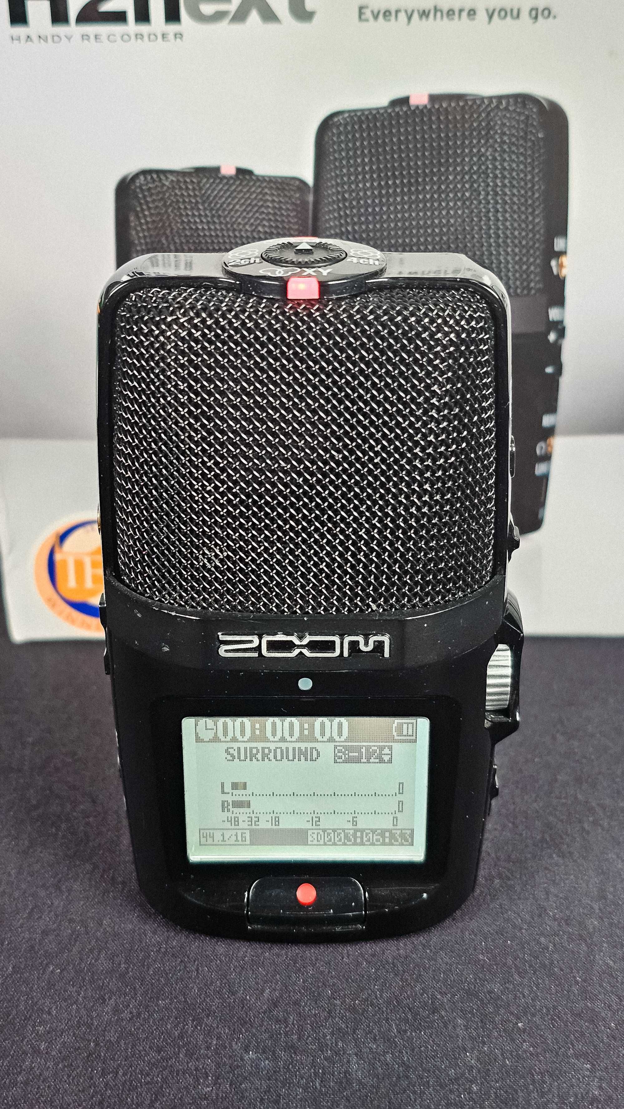 Zoom H2n Портативный мини рекордер с двумя X/Y микрофонами