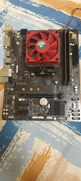 Продам материнскую плату с процессором