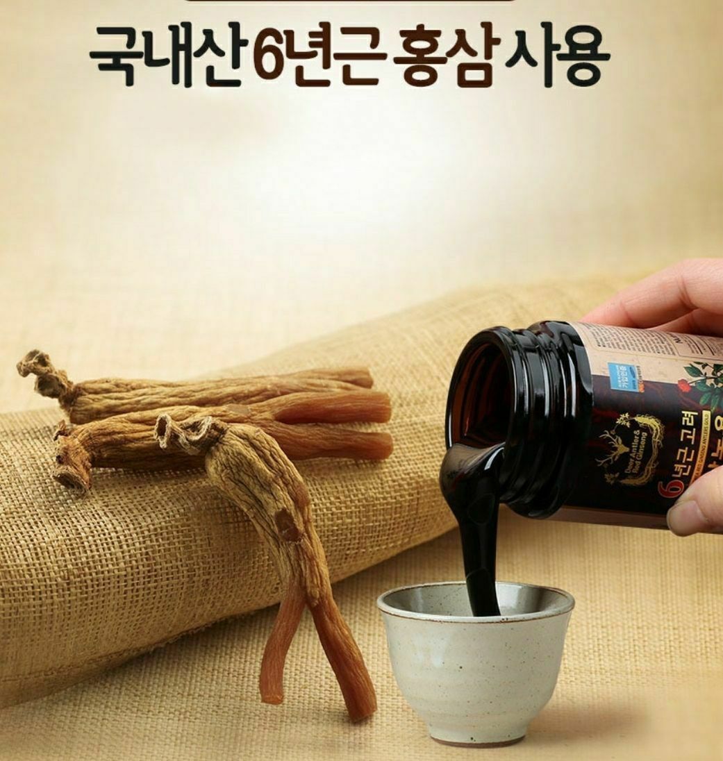 Premium 6 yillik Koreya qizil jensheni va kiyik shoxlari  ekstrakti

O