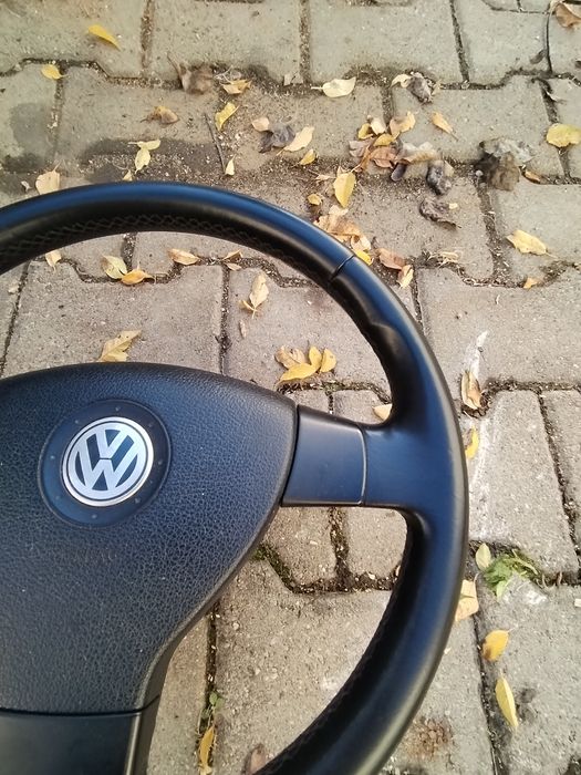 Volan piele sport vw passat B6 golf 5 touran