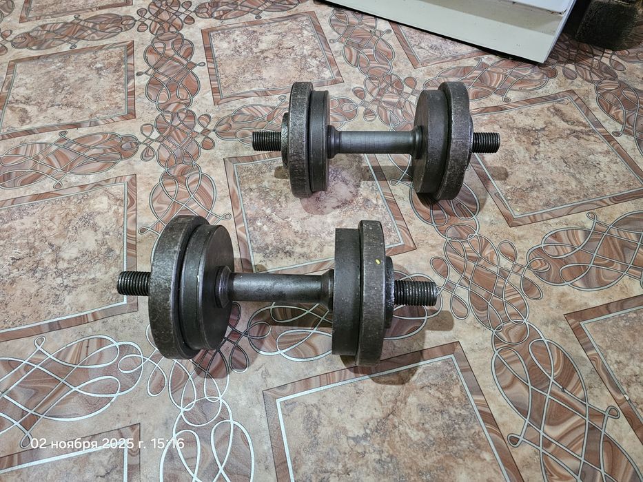 Гантели 2 в 1 штанга