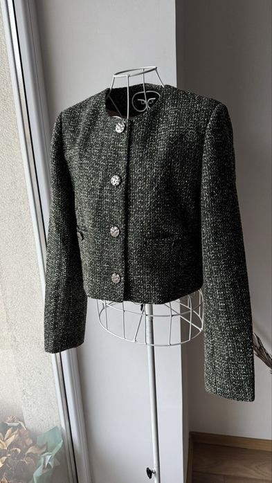 Sacou gros elegant only nou marimea M, contine lana