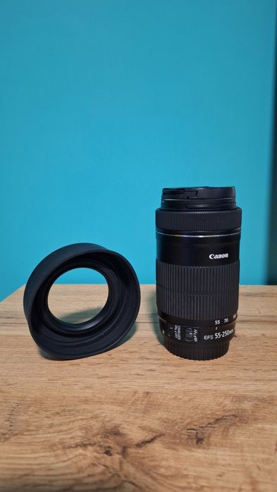 Обектив Canon EF-S 55-250mm f/4-5.6 IS STM
