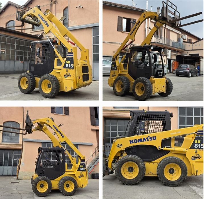 Miniîncarcător KOMATSU SK05J 1750h ORIGINALE  mini încărcător