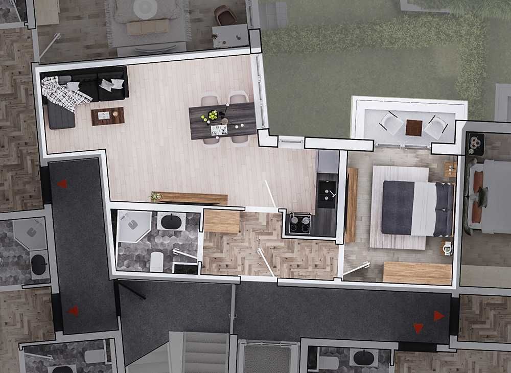 Продава се Двустаен апартамент в София, Стрелбище - 76 кв.м за 2876 €/кв.м - Снимка #1