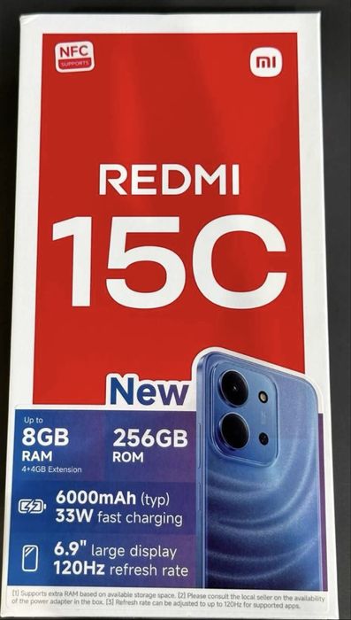 Xiaomi Redmi 15C 256 GB, RAM 8 GB