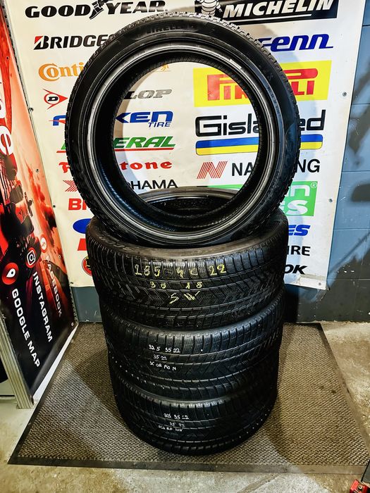Set Complet 285/40 R22 | 325/35 R22 114V XL Pirelli ScorpionWinter M+S