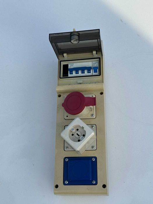 Tablou organizare santier/ trifazic 220-380/ echipat