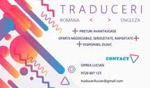 Traduceri Engleza