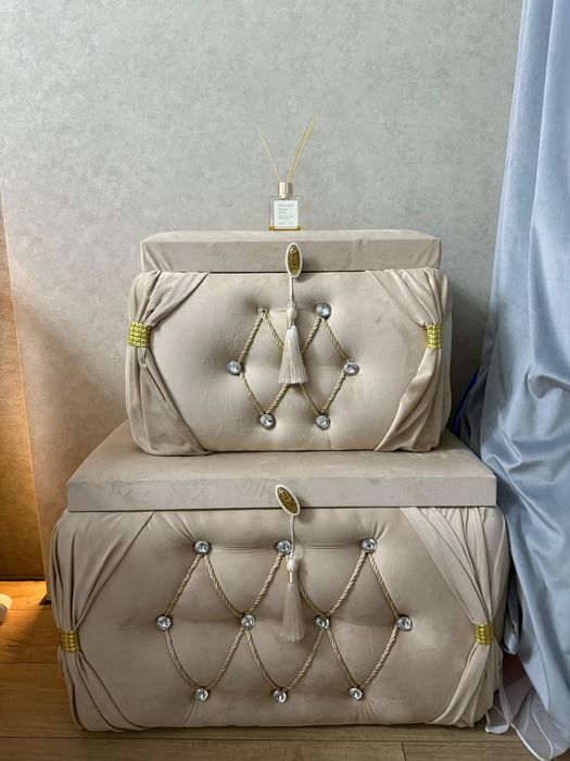 Сандык в казахаском стиле. 2 шт. В идеальном состоянии.