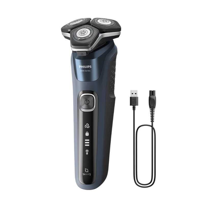 Самобръсначка Philips Shaver Seria 5000 S5885, Мокро и сухо бръснене
