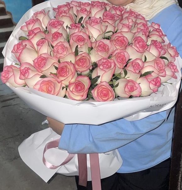 цветы 51шт свежие