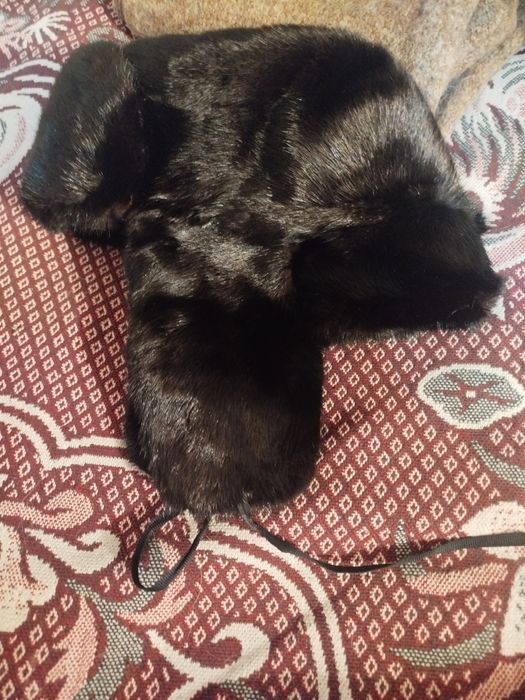 Продам шапку ушанку норковую