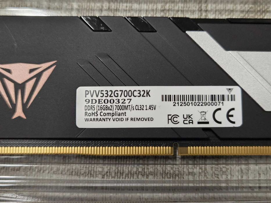 Рам памет Patriot Viper Venom DDR5 32GB (2 x 16GB) 7000MT/s