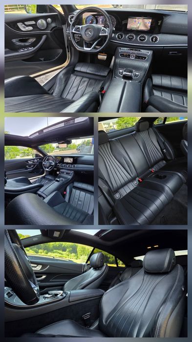 Mercedes Benz. E220d Coupe AMG. Accept si unele variante.