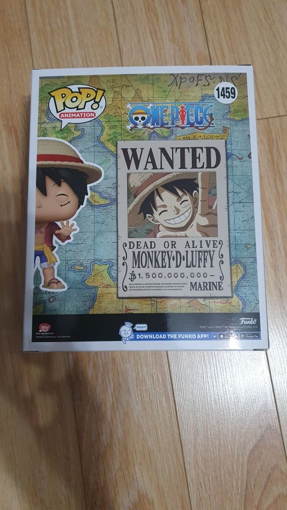 Funko Pop One Piece, Monkey D. Luffy Wanted Poster, Fall Convention 23