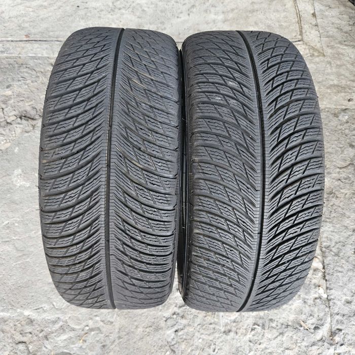 2 зимни гуми 225/45R18 Michelin Pilot Alpin 5 XL 95V M+S 3PMFS с борд
