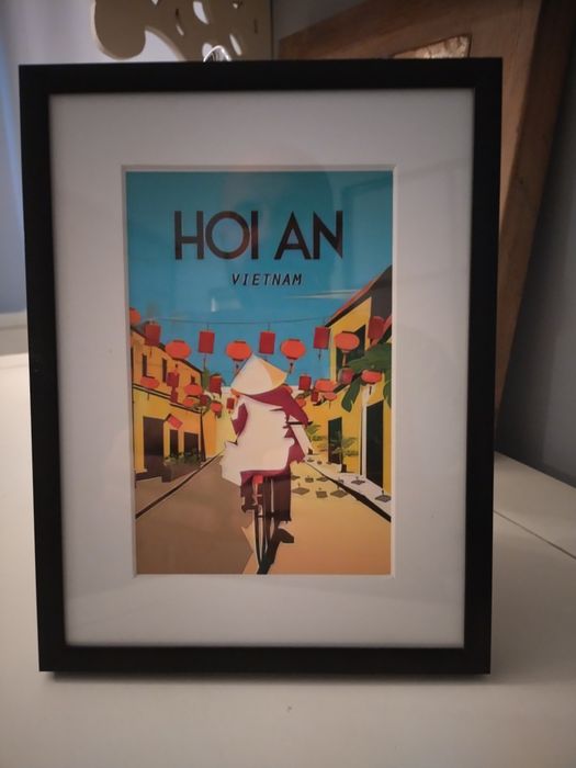 Принт в метална рамка от Виетнам