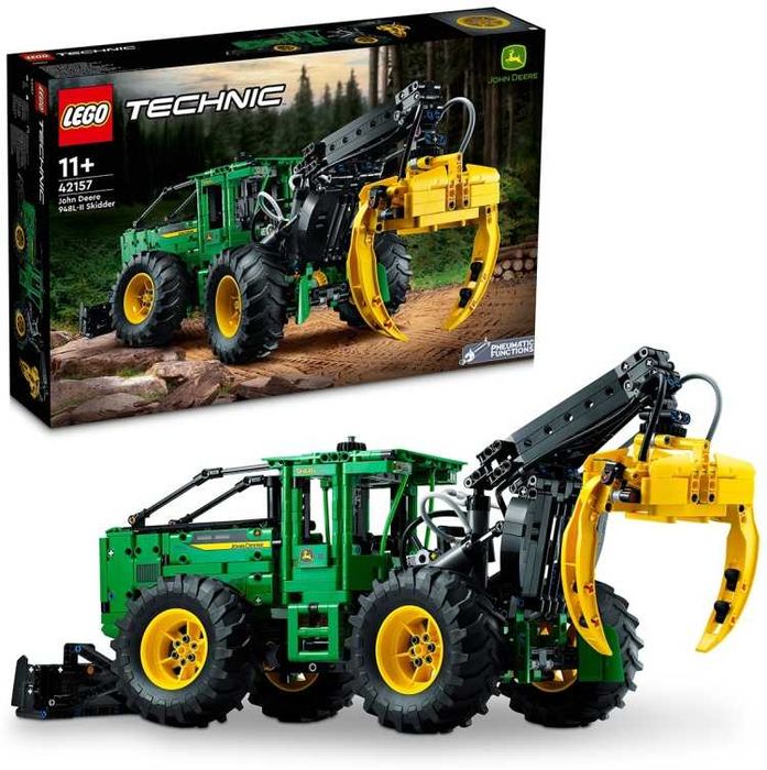 Оригинальный LEGO набор 42157 Трелевочный трактор!