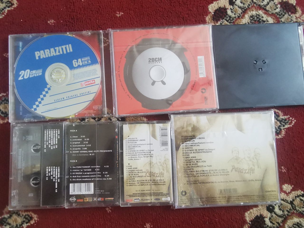 CD Hip Hop BUG Mafia Paraziții Morometzii
