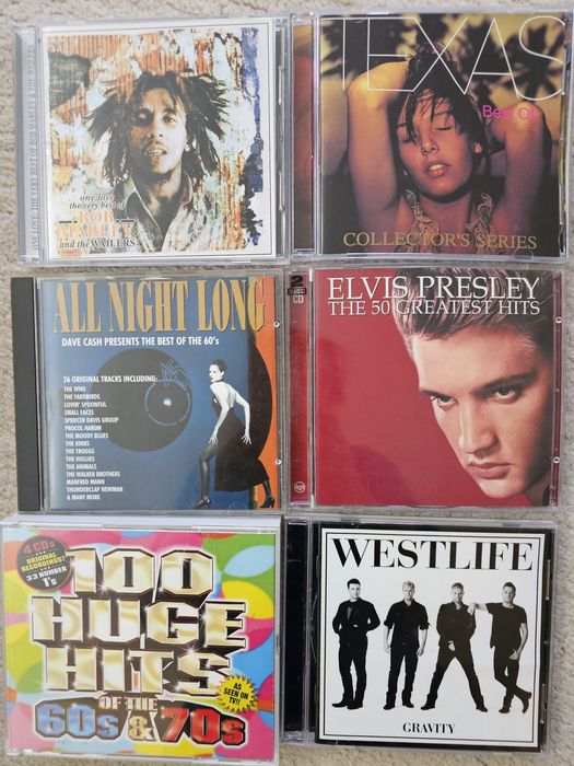 Оригинални компакт дискове от лична колекция