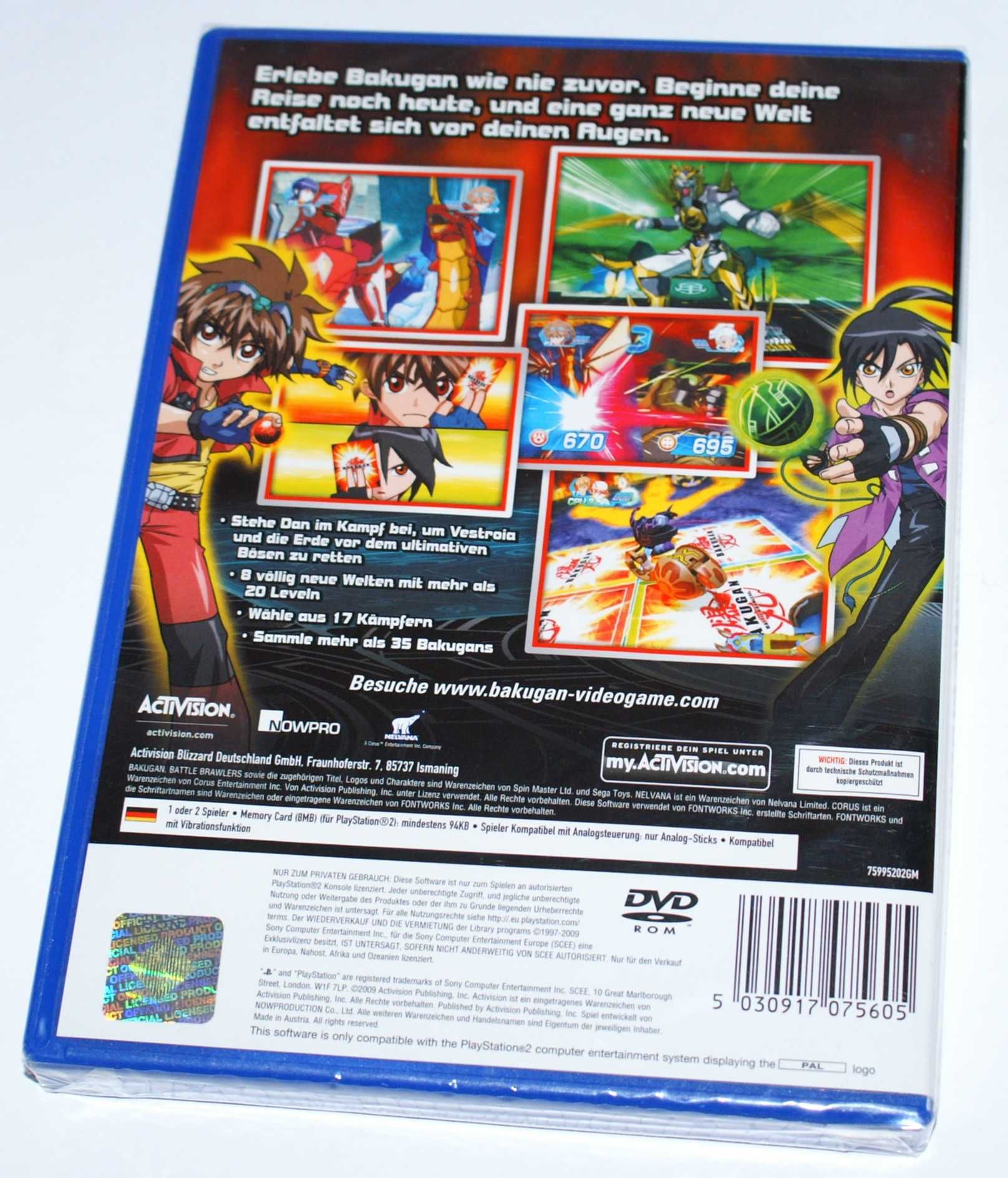 PS2 Bakugan Battle Brawlers PlayStation 2