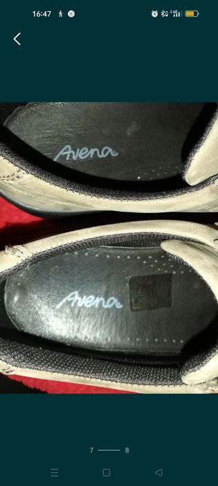 Pantofi Arena nr 43 bărbați piele cu scai