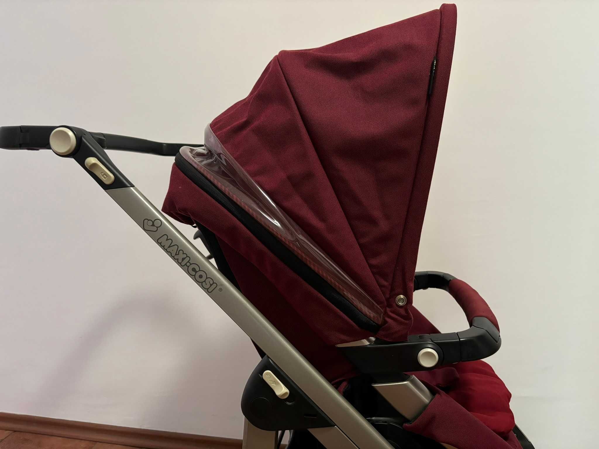 Сгъваема бебешка количка Maxi Cosi Loola-3 с кош и седалка