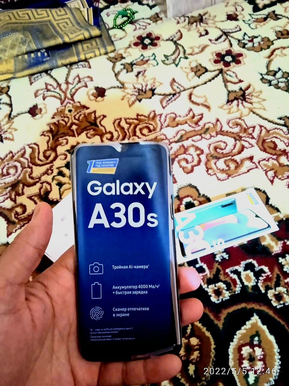 Samsung A30S. Ideal. 64gb. Bir qòl ishlatilgan.