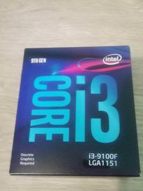 Процесор Intel i3 9100f LGA1151