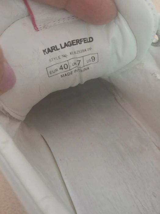 Sneakers Karl Lagerfeld piele