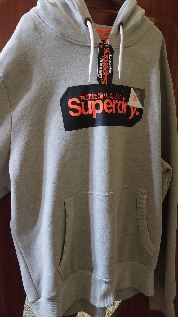 SuperDry Hanorac Barbati  3XL Nou