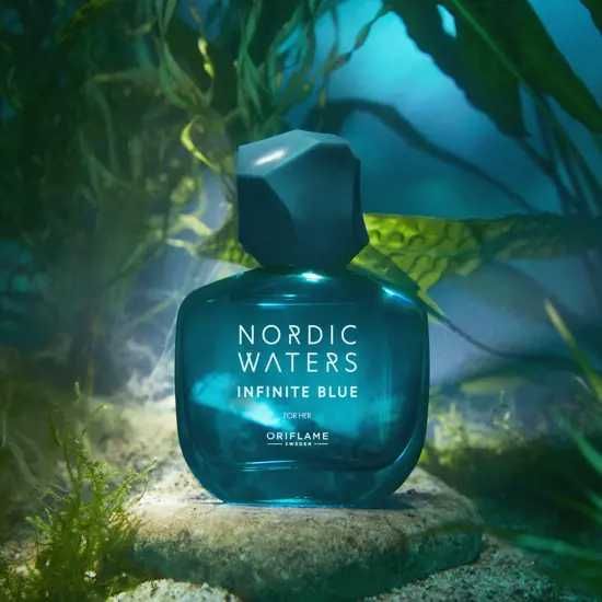 Nordic Waters Infinite Blue ayollar uchun iforli suv