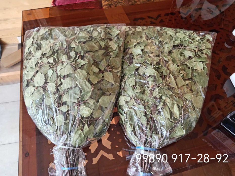 Березовые и дубовые веники