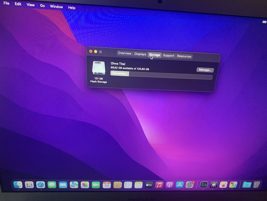 Vand macbook air 2017
