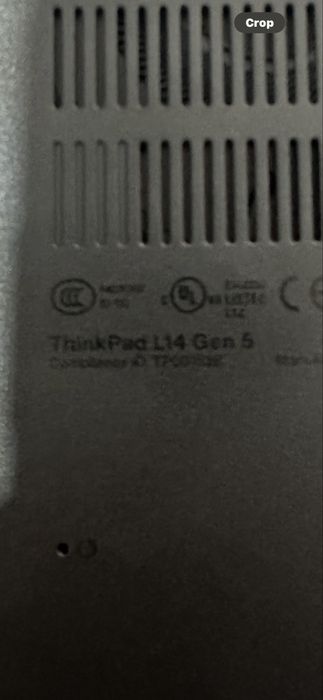 Laptop lenovo Thinkpad L14 gen5 model 6/2025