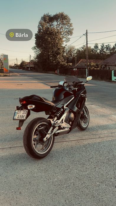 Vând/schimb cu auto Kawasachi Er6f 650, 2009 ,A2 18.000km