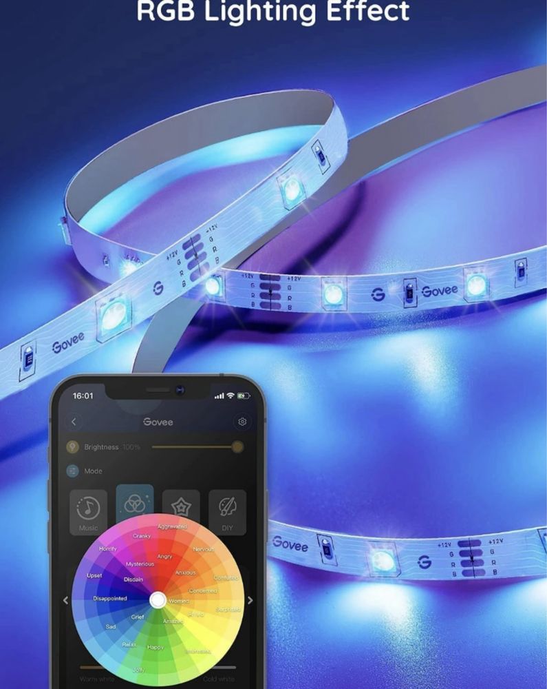 Смарт LED лента Govee H615A - 5 метра