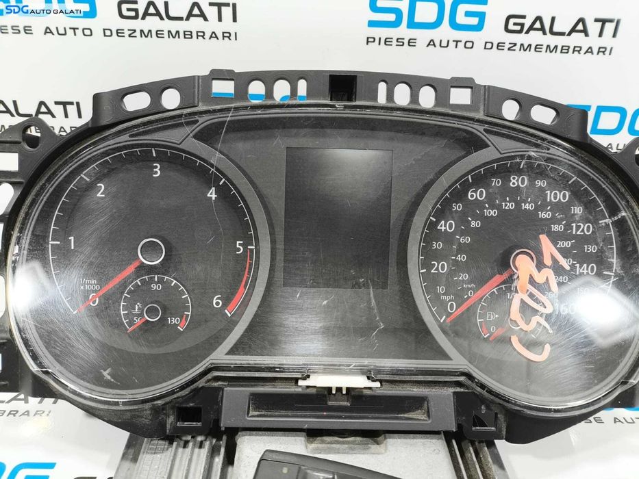 Kit Pornire Complet ECU Calculator Motor Ceas Ceasuri Bord Chei Cheie Cip Imobilizator Volkswagen Golf 7 1.6 TDI 2013 - 2017 Cod 04L907309B 0281018510 [L2342] [L2343]